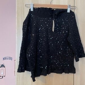 Sandro Sequin Top size S